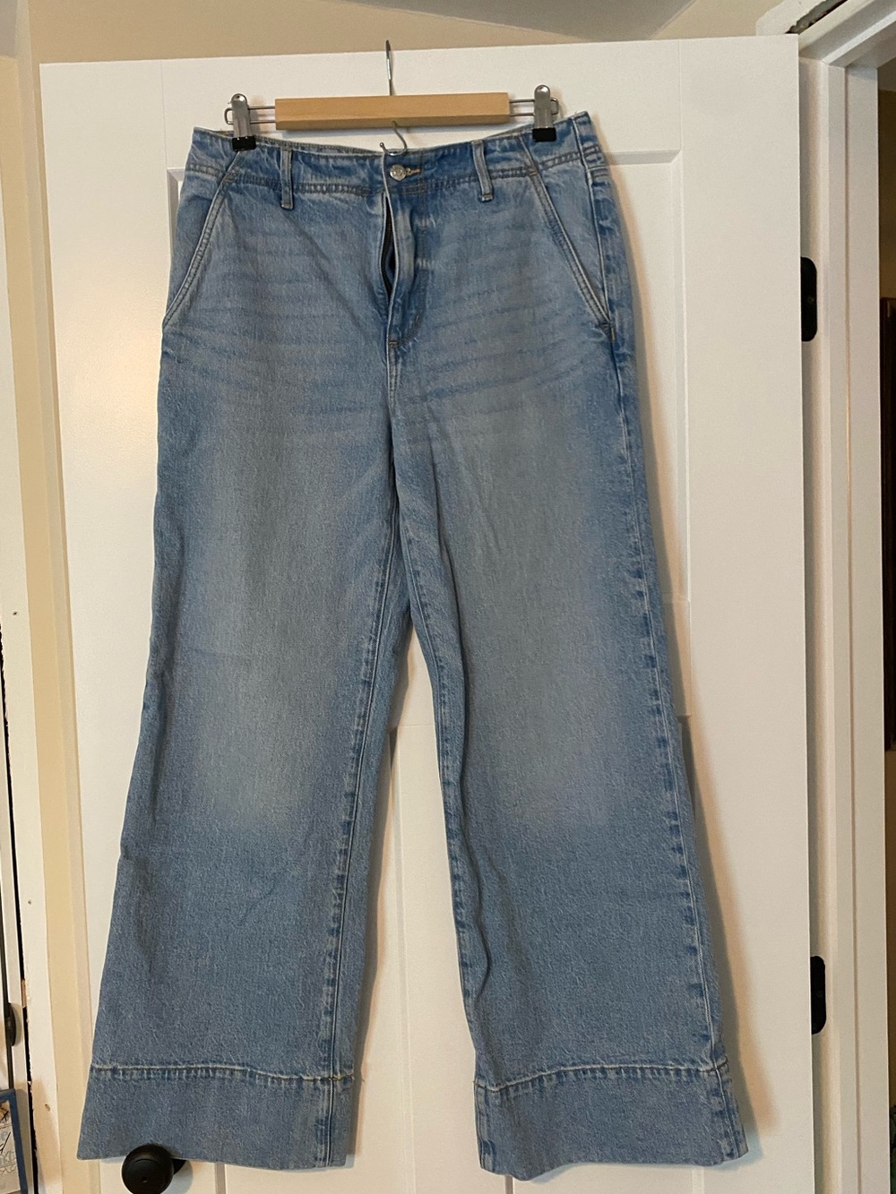 LOFT Light Blue Wide Leg Women’s Jeans Size 29/8
